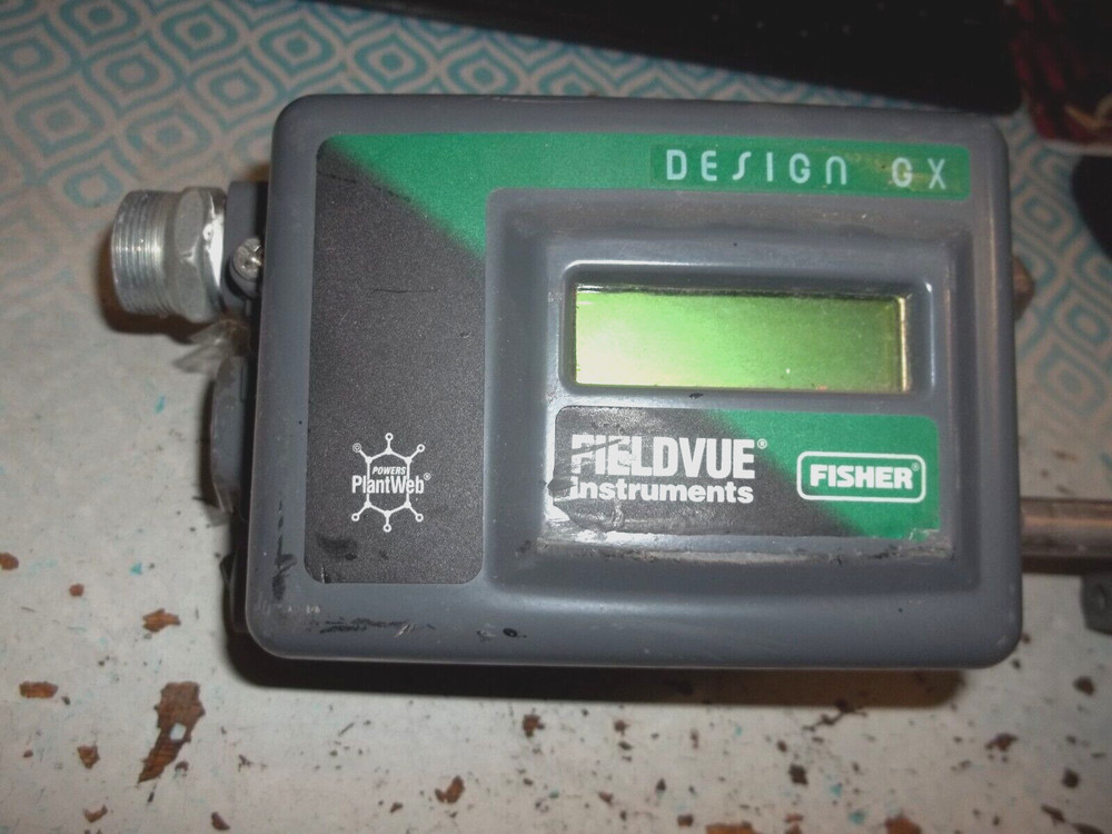 FISHER FIELDVUE INSTRUMENTS DIGITAL VALVE POSITIONER CONTROLLER DVC2000 GX (107)