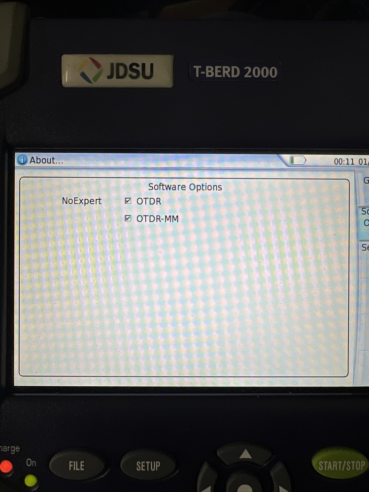 JDSU VIAVI T-Berd 2000 4115 LA Tester( Unit Only) With Case