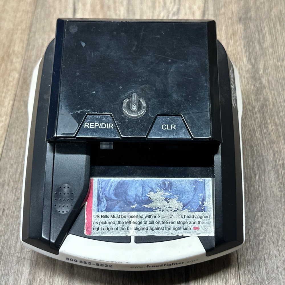 CT-550 Fraud Fighter Counterfeit Bill Checker (Untested)
