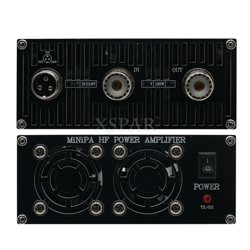 MiniPA100 Assembled MiNi 100W HF Power Amplifier Shortwave Power Amplifier x-top