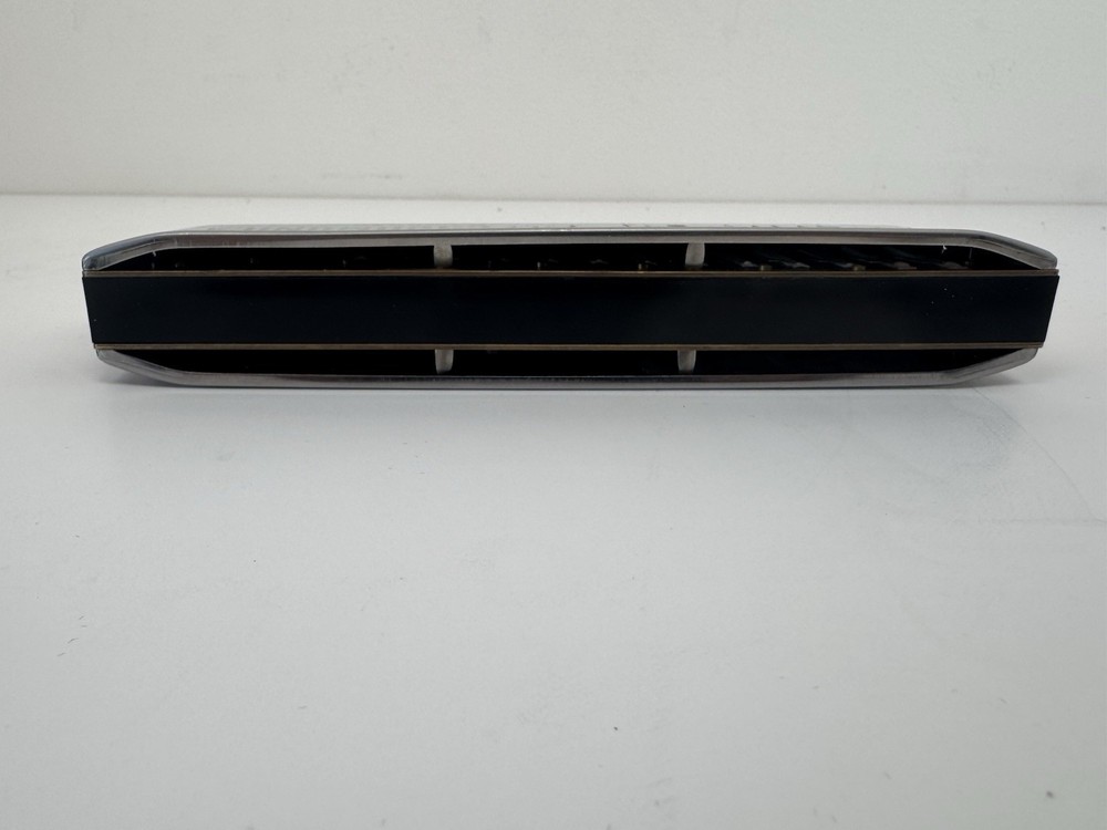 Vintage Hohner Super 64 Chromonica Harmonica No. 7582 Working With Case