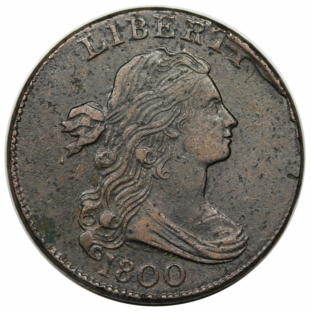 1800 Draped Bust Large Cent, S-208, R3