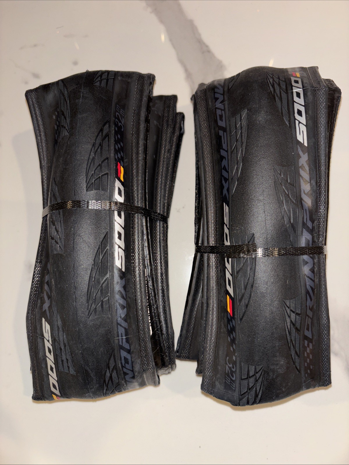 New! Pair | Continental Grand Prix 5000 | Clincher | 700x32 | Black | No Boxes