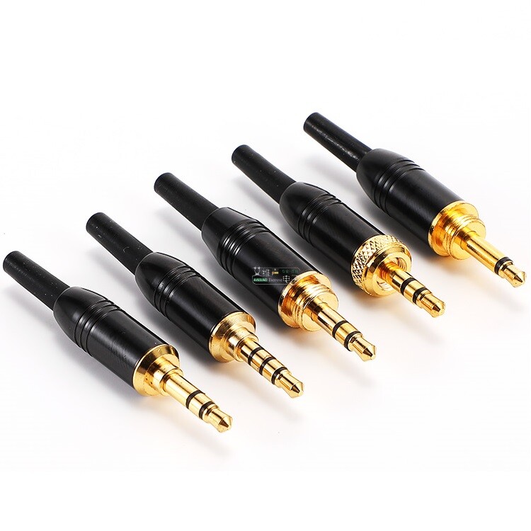 Sony Plug Connector Compatible Replacement 3.5mm Stereo Screw Locking Jack Plug