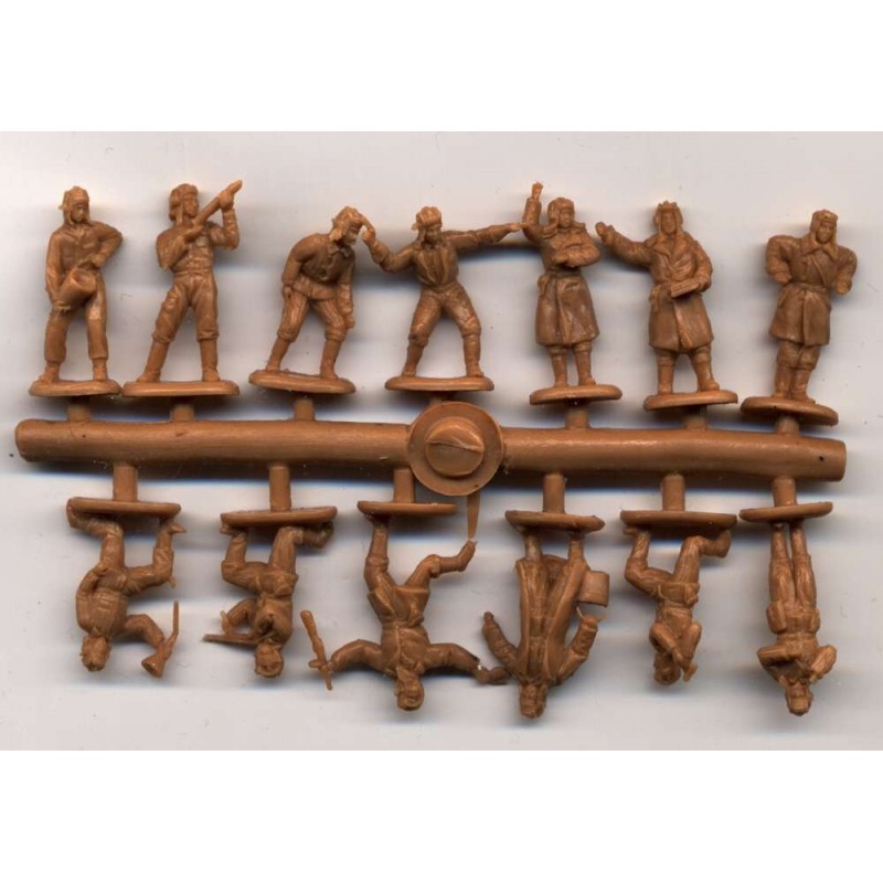 Orion 72045 - 1/72 - WWII German Panzer Soldiers Basic Set 1 Plastic Model Kit