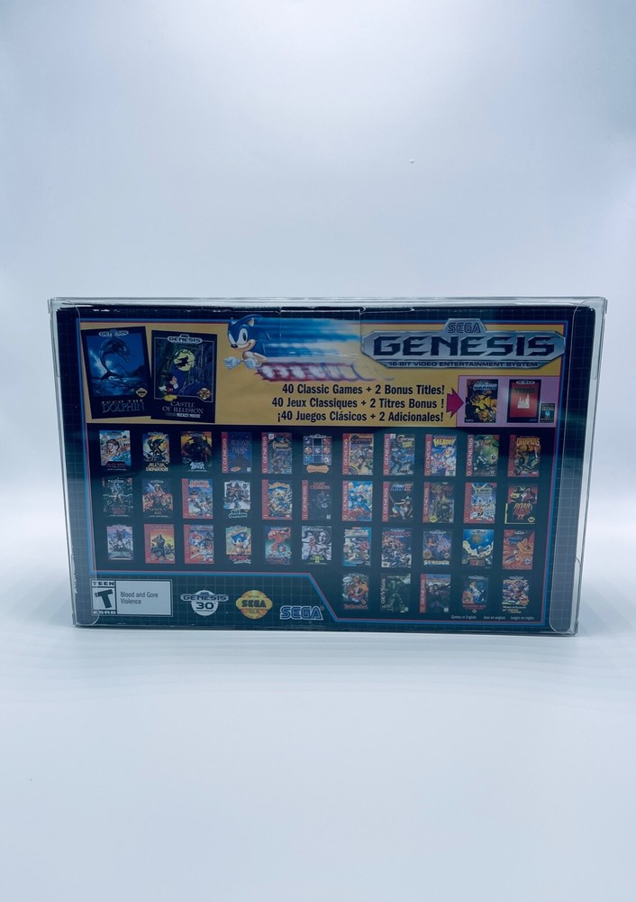 UV & Scratch Resistant Plastic Protector 0.50mm fits Sega Genesis CLASSIC MINI