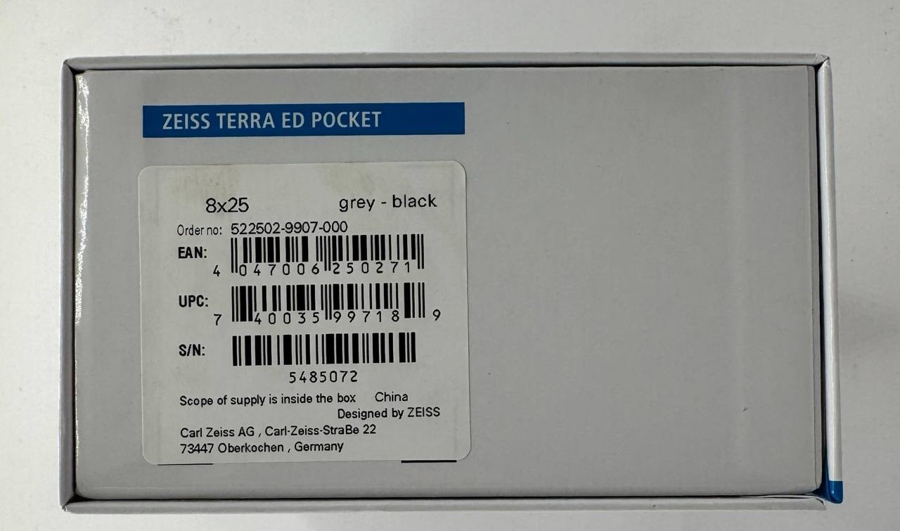 ZEISS Terra Compact Binoculars - Gray