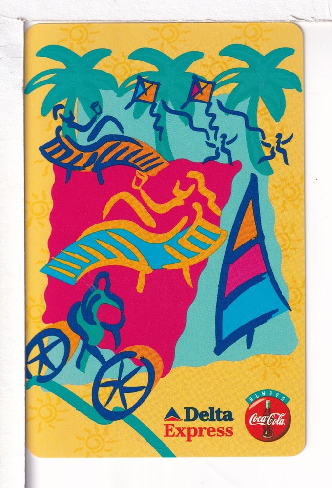 Single Airline Playing Card "Delta Express, DAL400A" Chan #, Standard