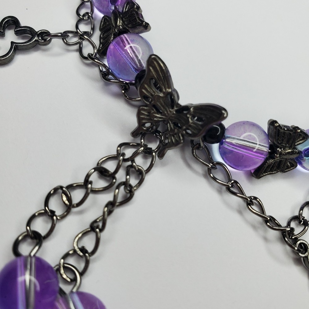 Hand crafted artisan unique gemstone bracelet