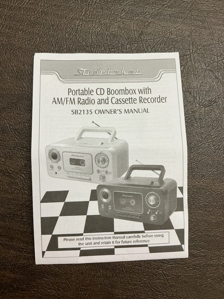 Studebaker Portable Stereo SB2135