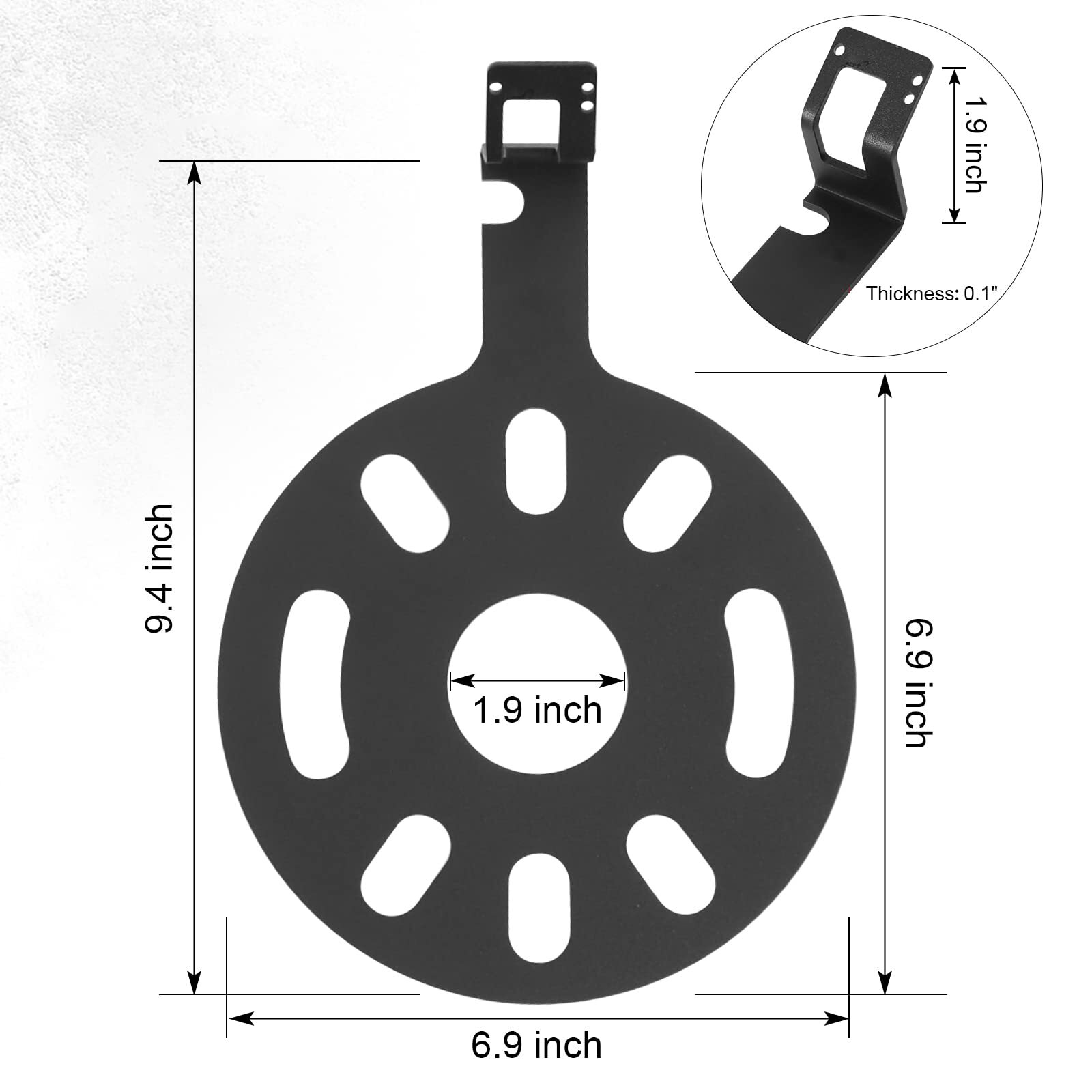 Rear View Backup Camera Kit w/ Spare Tire Bracket For 2007-2018 Jeep Wrangler JK