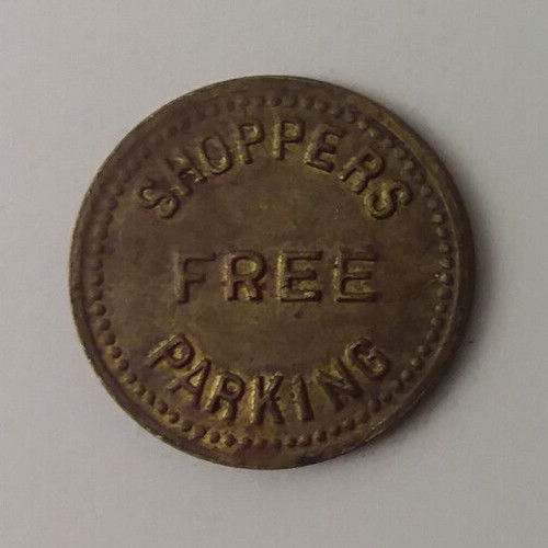 Seattle, WA University District Parking Token 25mm