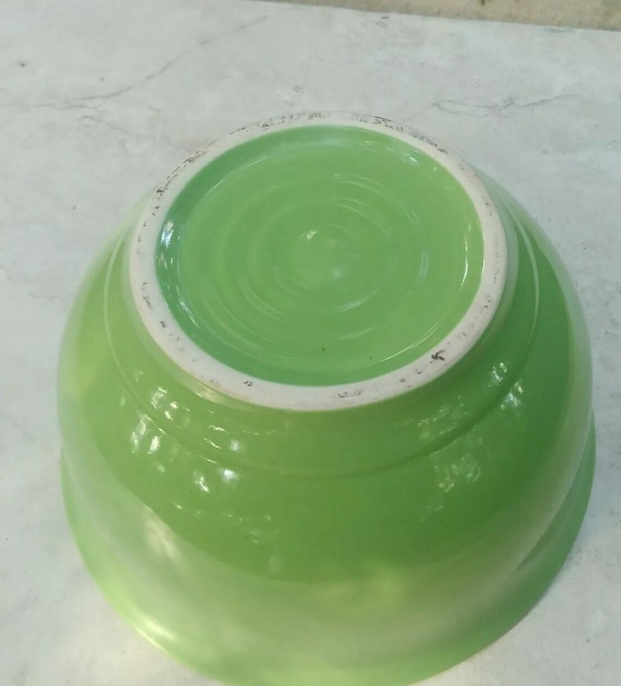 Jade Green 7 " Ceramic Mixing Bowl