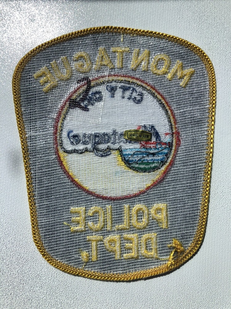 Montague Michigan Police Patch