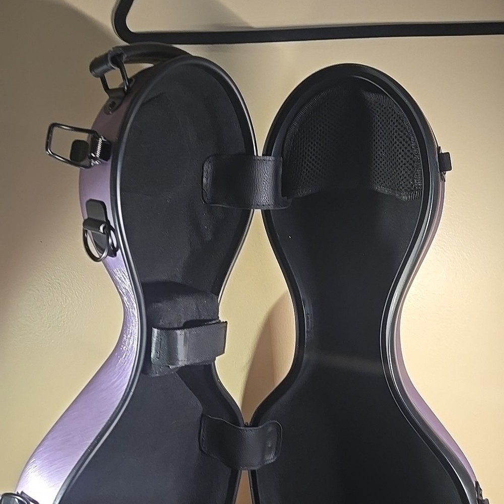 VIOLIN CASE-Cello Shaped Full Size Durable Super Light