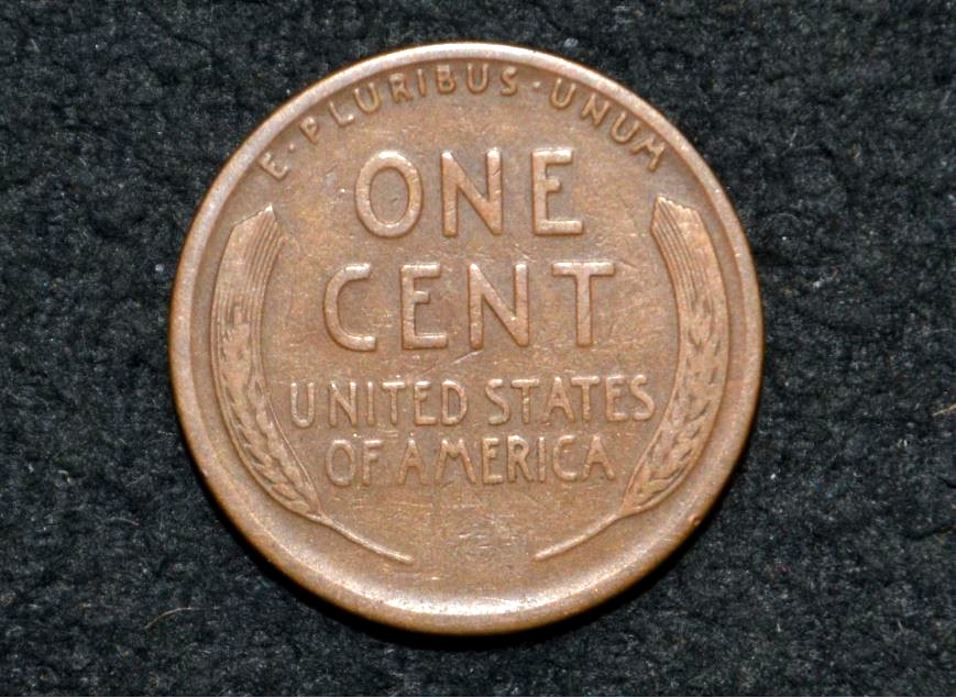 1923 S Lincoln Cent ** NICE BROWN ** FULL WHEAT LINES ** FREE SHIPPING