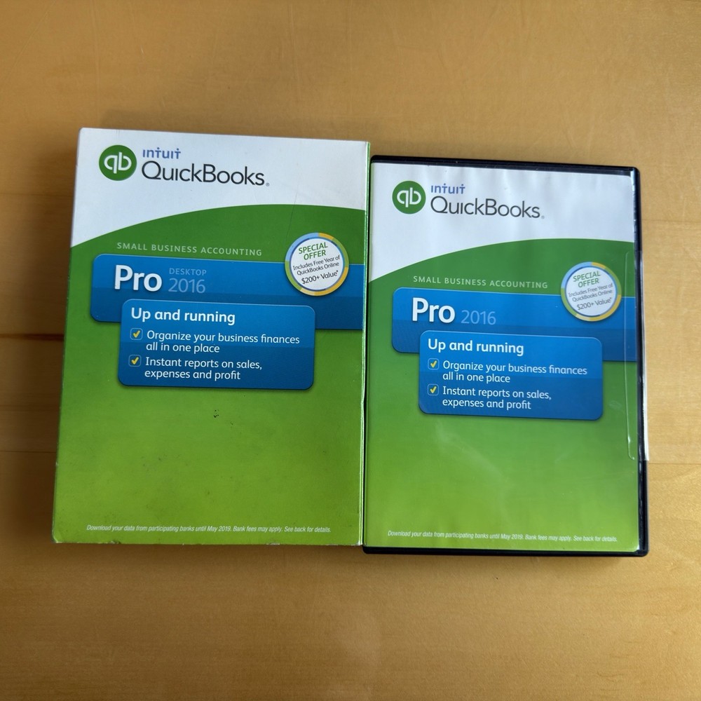 Quickbooks Desktop Pro 2016 Small Business Accounting