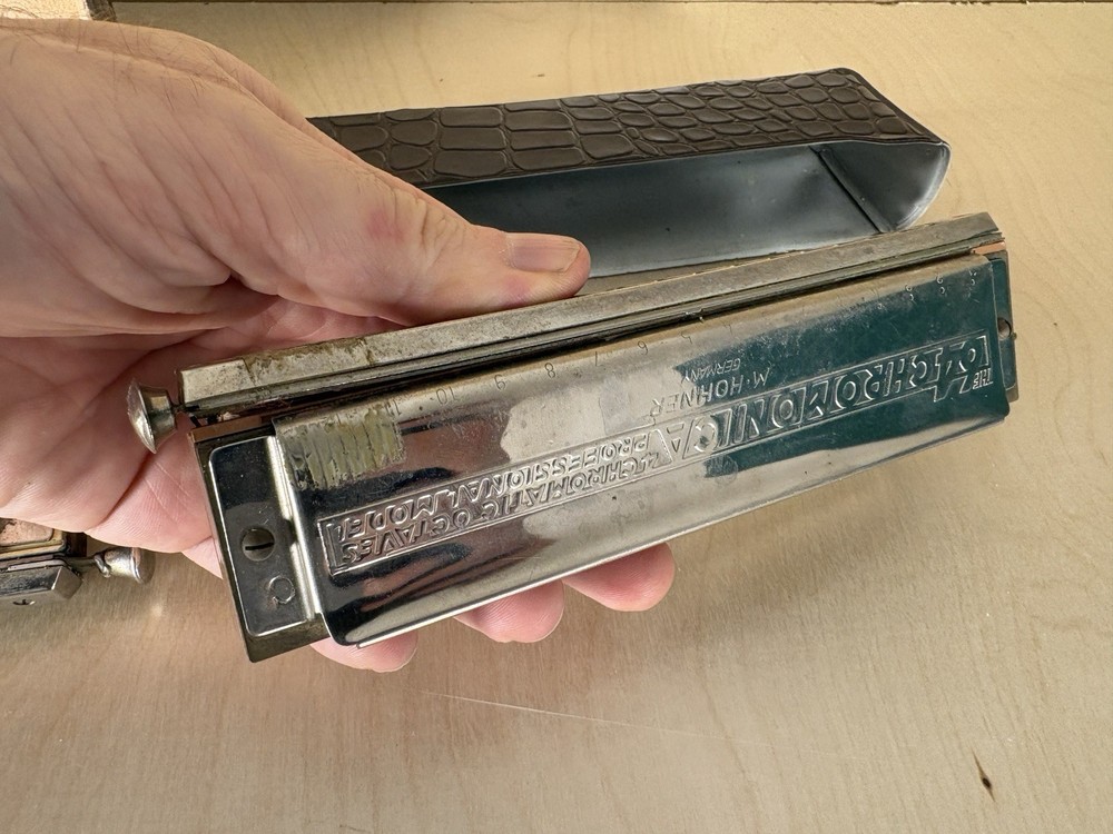 Hohner 64 Chromonica Pro Model and Chromonika III / Germany