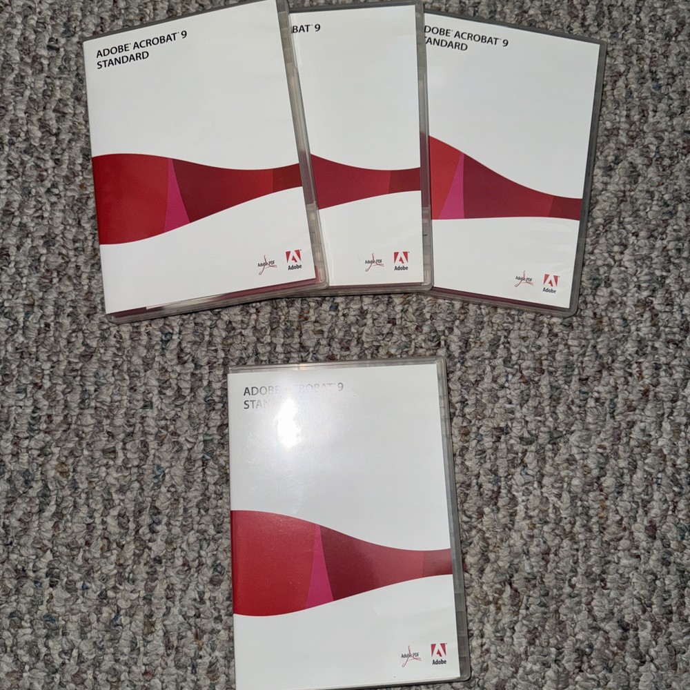 Adobe Acrobat 9 Pro Professional for Windows w/ Serial Number