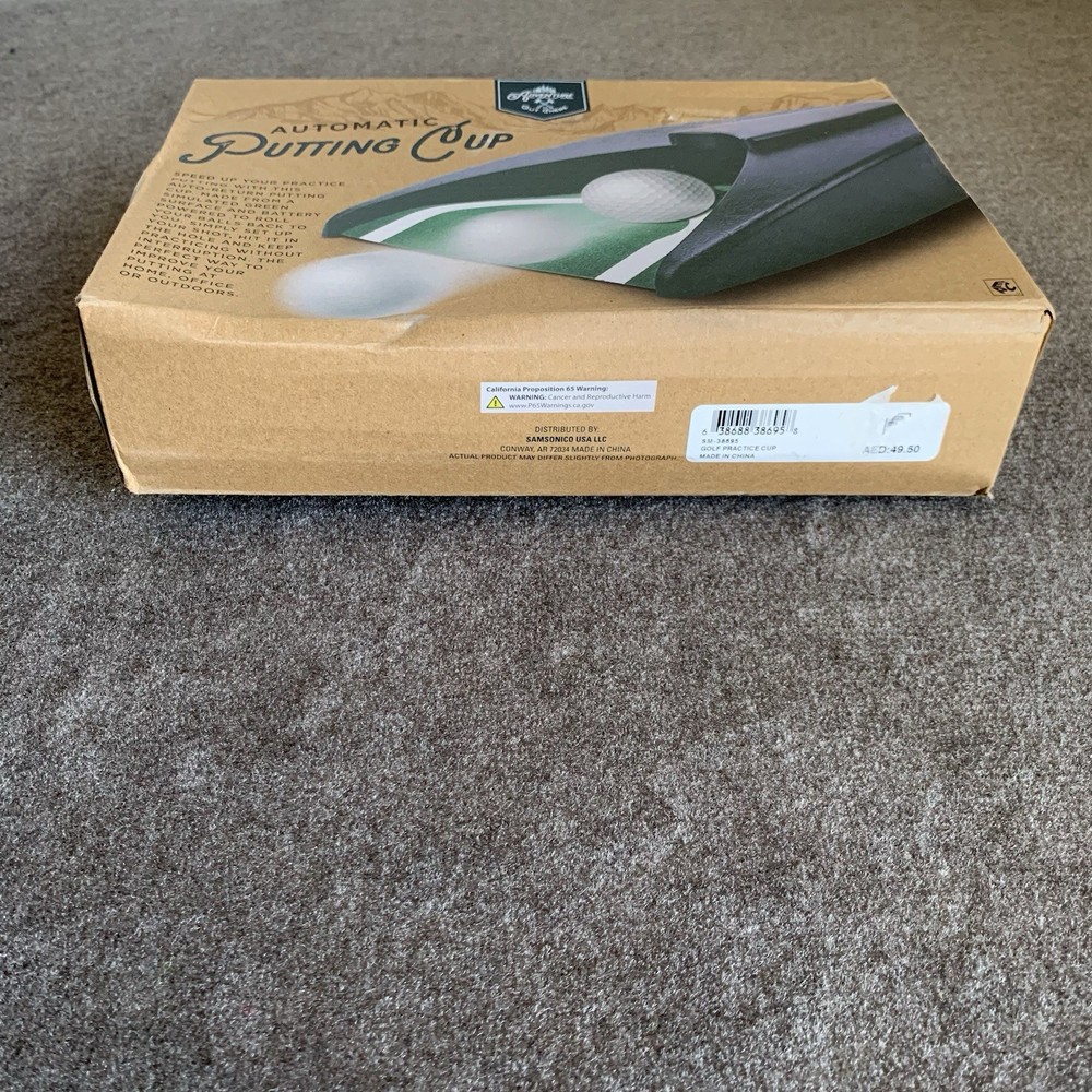 Adventure Men's Auto-Return Golf Practice Cup