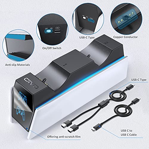 OIVO Controller Charger for PS5