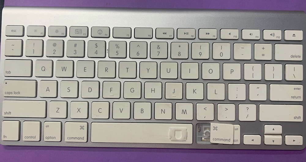 🔑ORIGINAL Apple Wireless Keyboard A1314 A1255 Replacement Keys with HINGE Clips