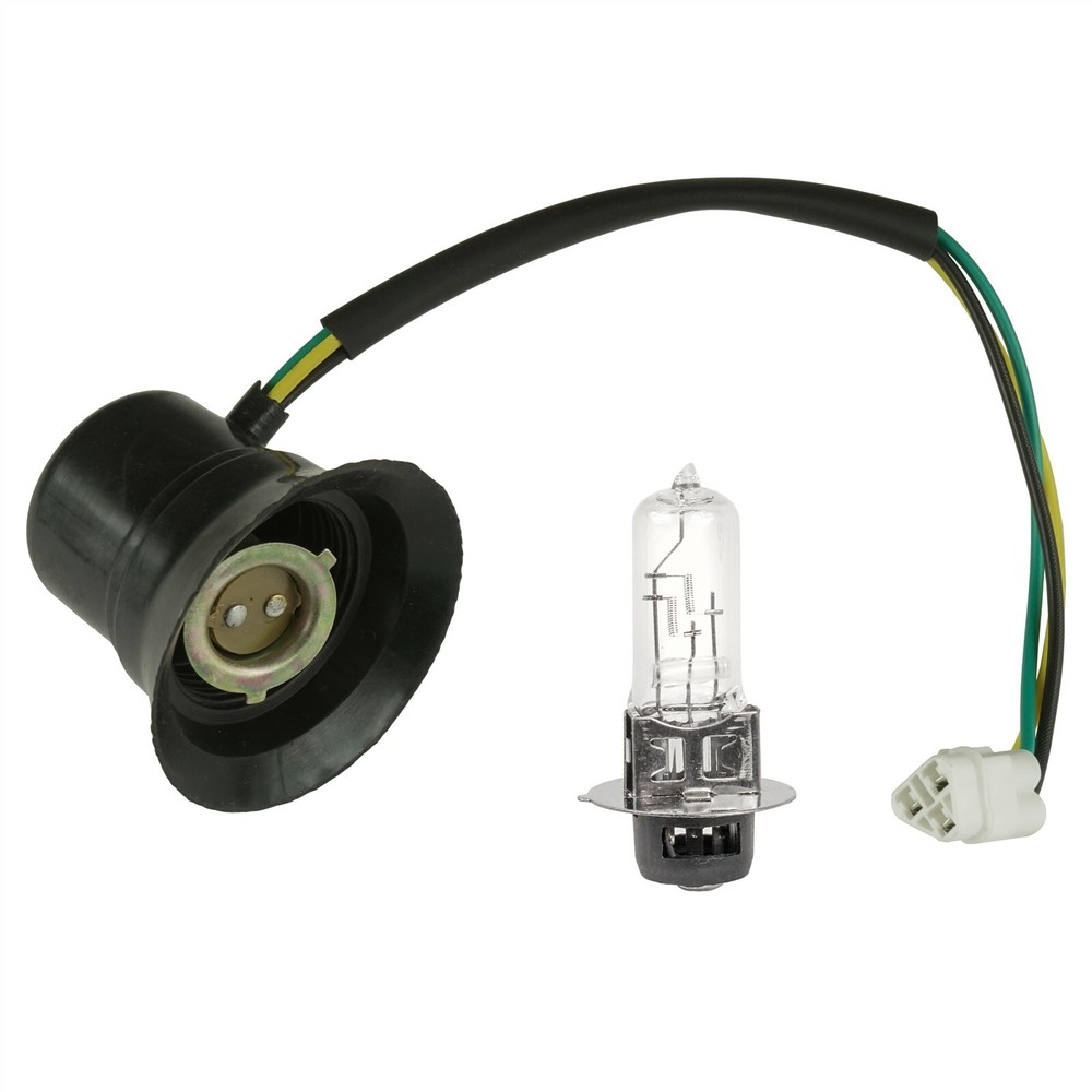 Headlight Socket & Bulb For Yamaha RHINO 700 YXR700F 4X4 2011-2012
