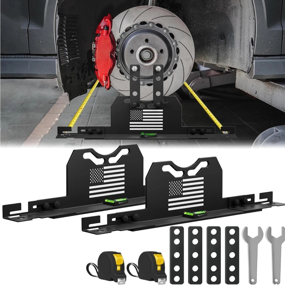 2026 Upgraded Wheel Alignment Tool, 2 PCS Toe Alignment Tool Plates Without R...