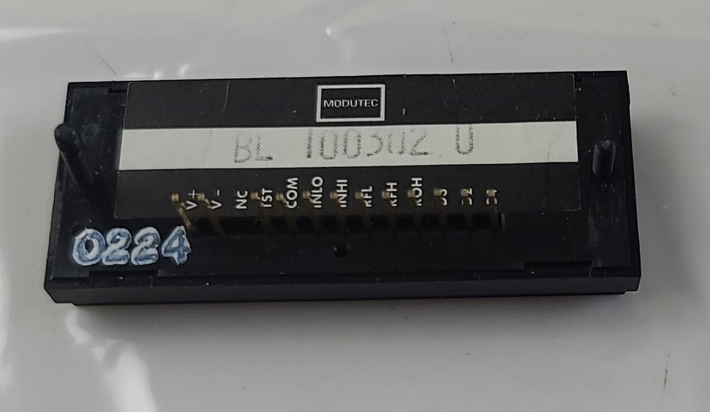 Modutec BL 100302 Display