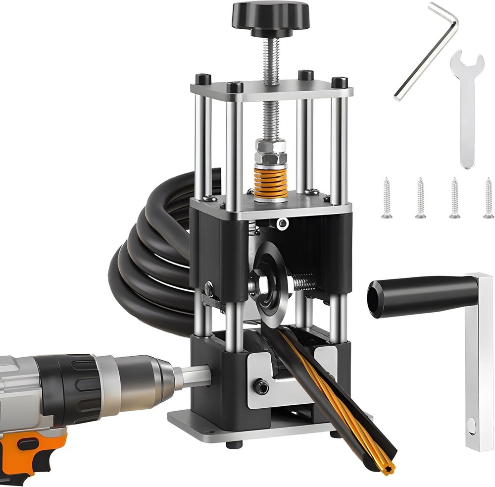Manual Wire Stripper Machine Drill Powered Wire Stripping Machine 0.1"-1" Gau...