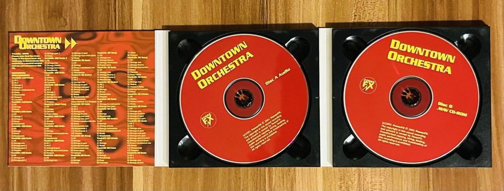 PowerFX Downtown Orchestra Sample Loop Library 2-CD