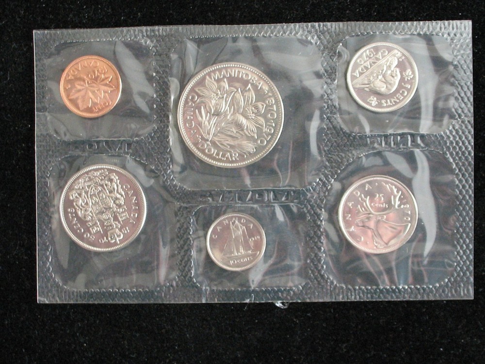 1970 CANADA PROOFLIKE MINT SET * WITH ORIGINAL MINT PACKAGING *