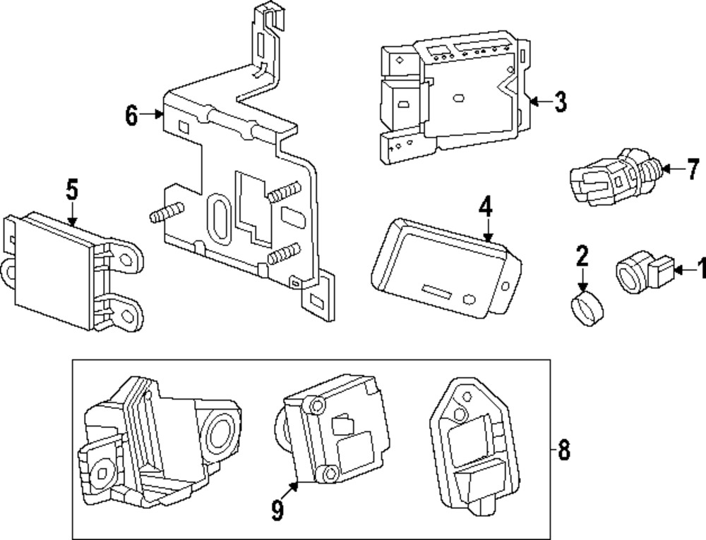 Genuine GM Mount Bracket 85537217