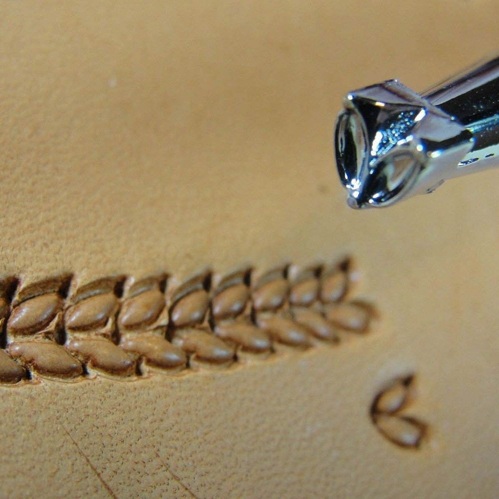 Leather Stamping Tool - D442 Small Braid Stamp