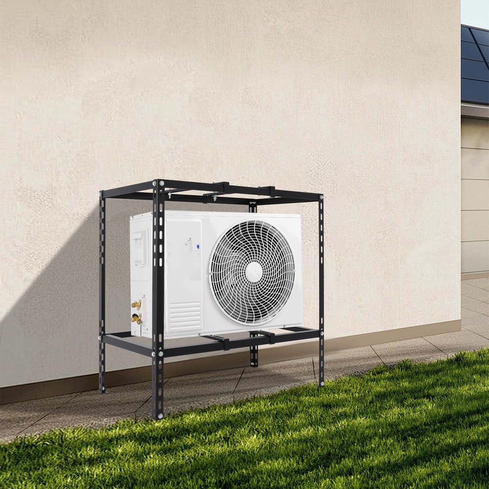 Modern Air Conditioner Unit Support Bracket for Air Conditioner Unit Black