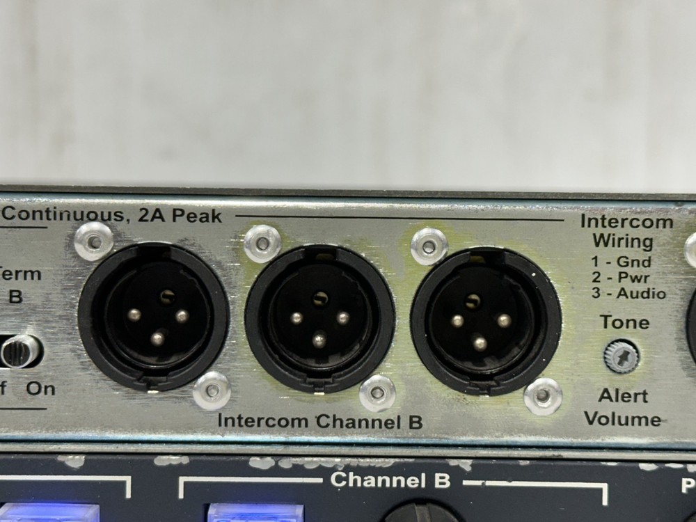 Clear-Com Main Station 2CH MS-702 #1203-4 (One)THS