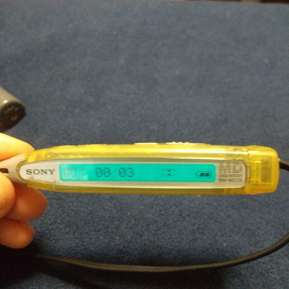 Sony MD Walkman MZ-E75 Portable MiniDisc Player
