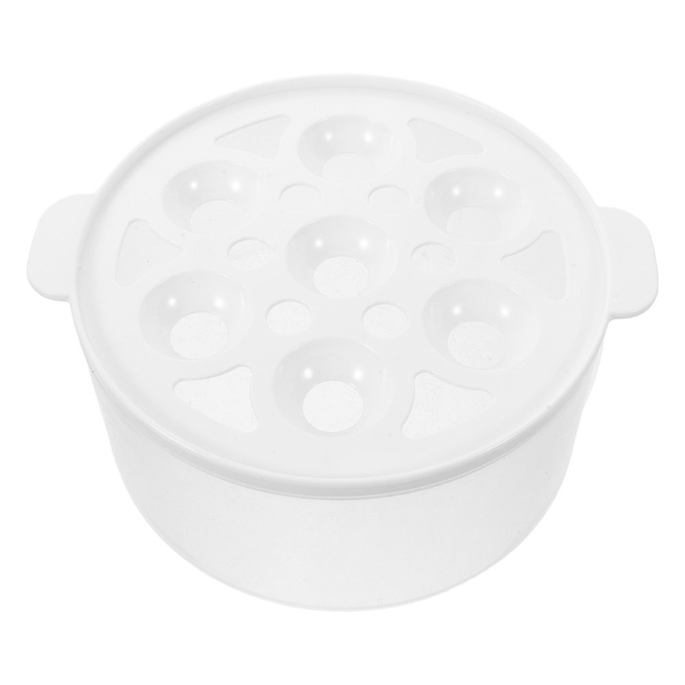 2 Pcs Egg Cooker Accessories Rack Holder Steamer Stackable Ring Replacement