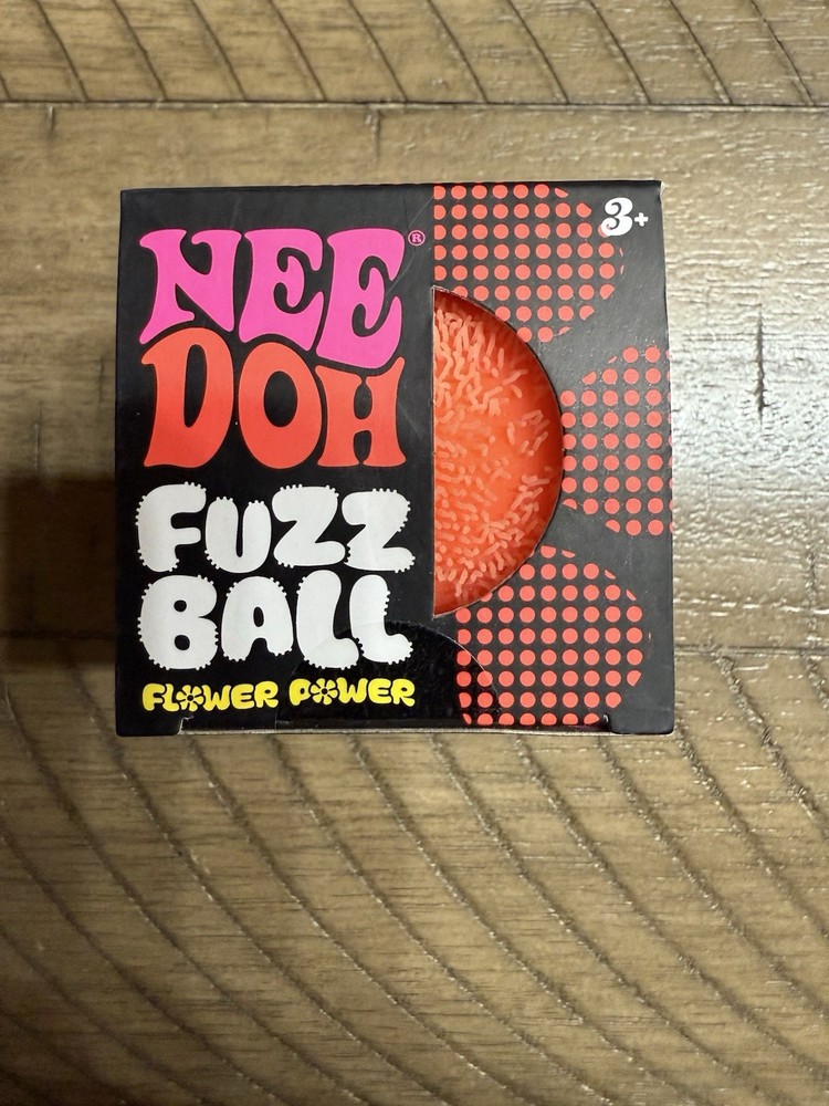 Needoh Fuzz Ball Flower Power