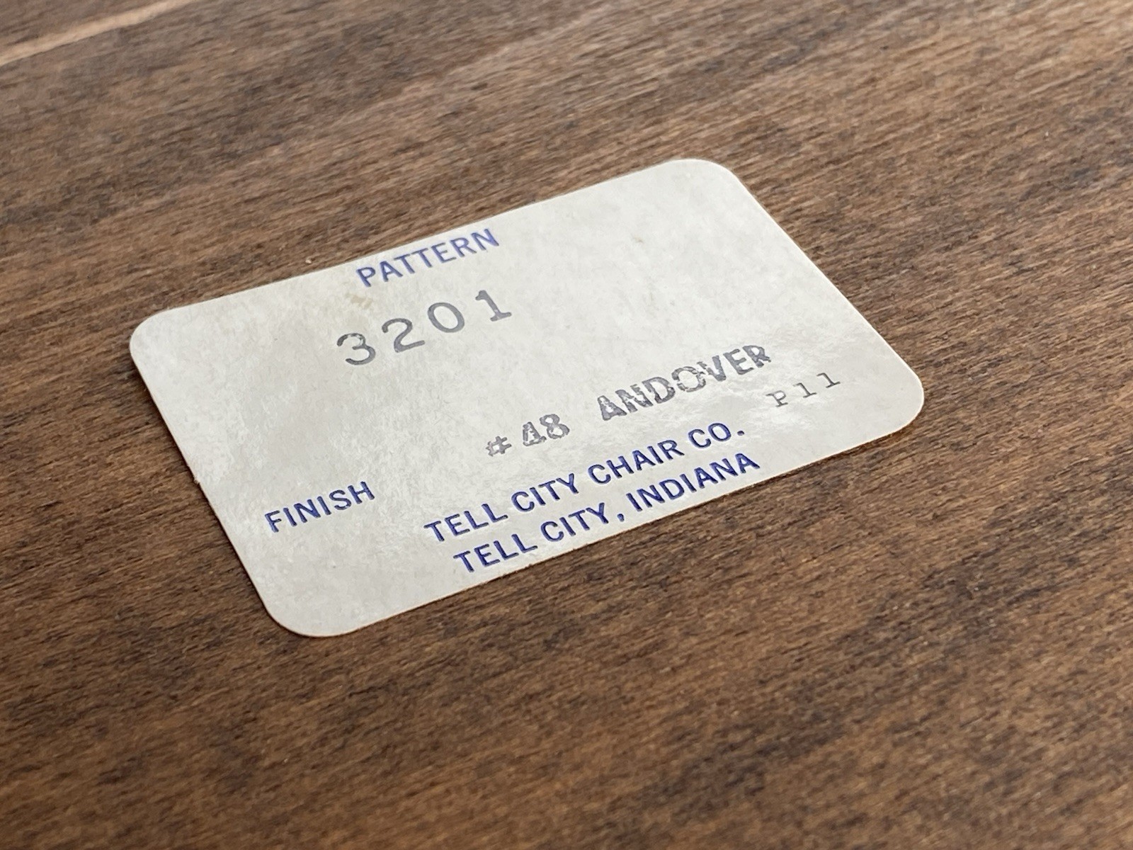 Tell City Chair Company Solid Hard Rock Maple Andover Unique 3 Tier Side Table