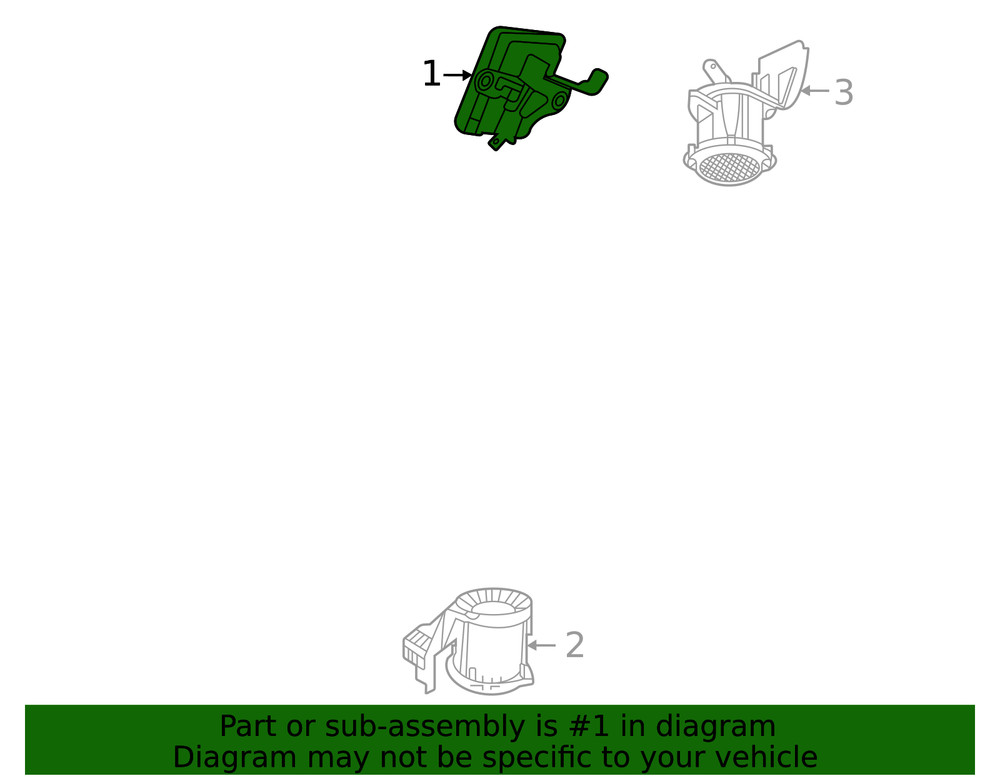 2020 Ford Escape Module - Pedestrian Warning