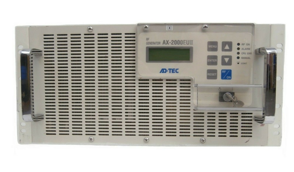 ADTEC Plasma Technology AX-2000EUII-N 13.56MHz RF Generator Tested Working