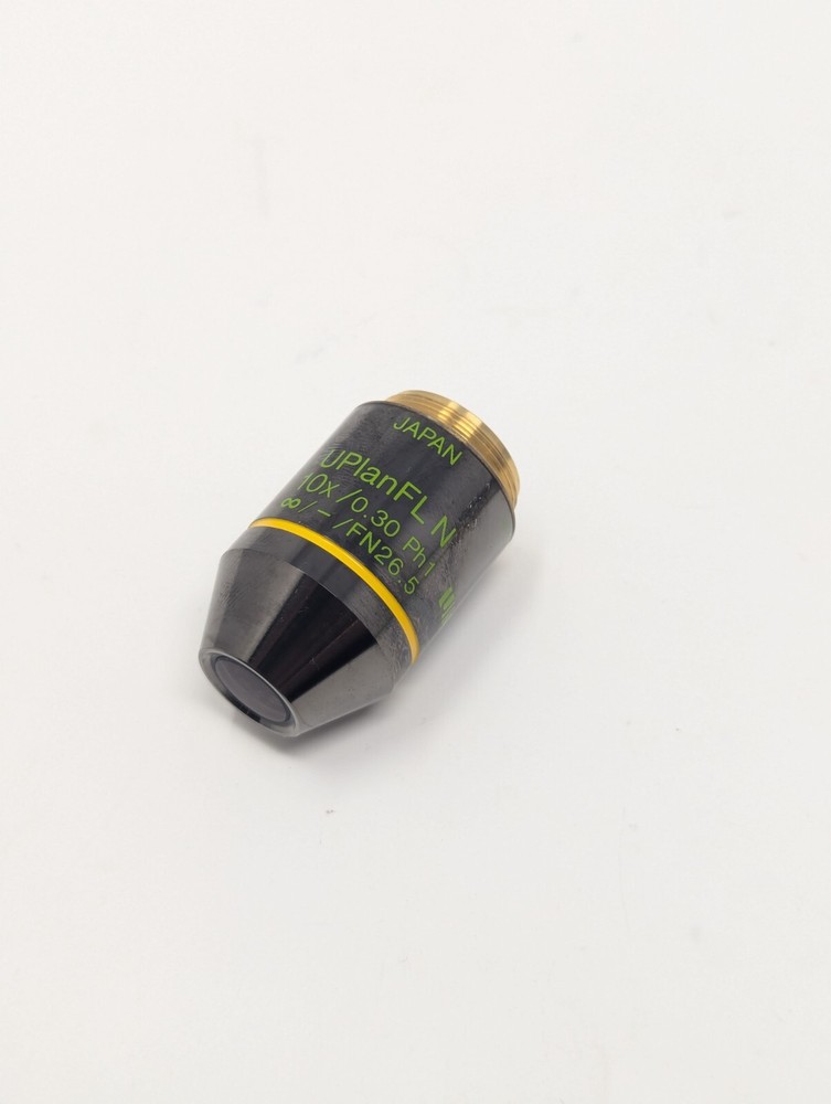 Olympus UPlanFL N 10x/0.30 Ph1 Microscope Objective UIS2 FN26.5