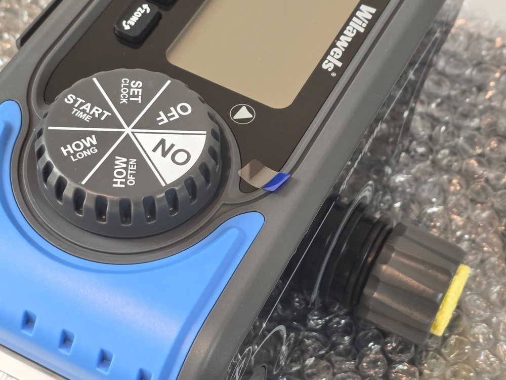 Wilawels 4 Zone Digital Water Timer C14WT06 with Large Screen, Relay Delay Pause