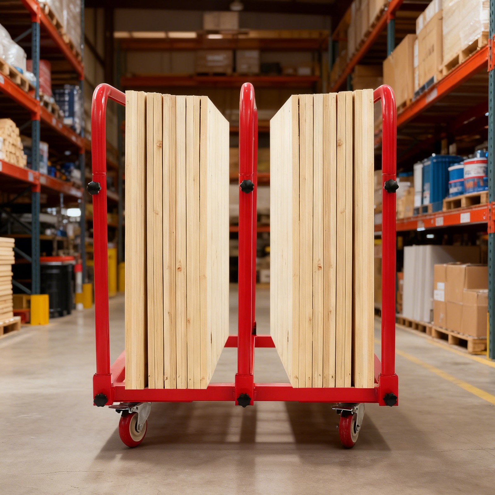 Panel Cart Heavy Duty Shipping Trolley 1400 lbs Loading Transporting Truck Tool