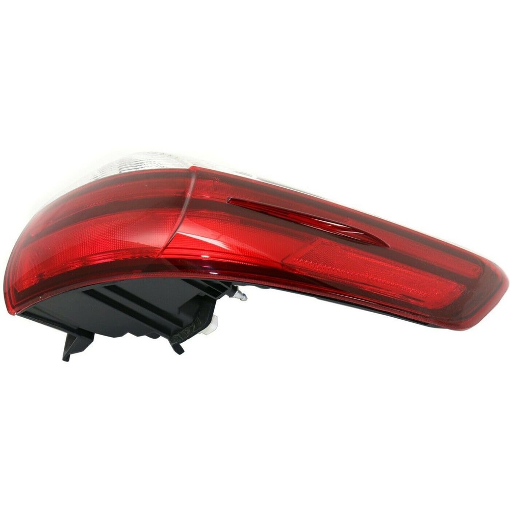 2pcs Tail Light Assembly Left Right Red Clear TO2805123