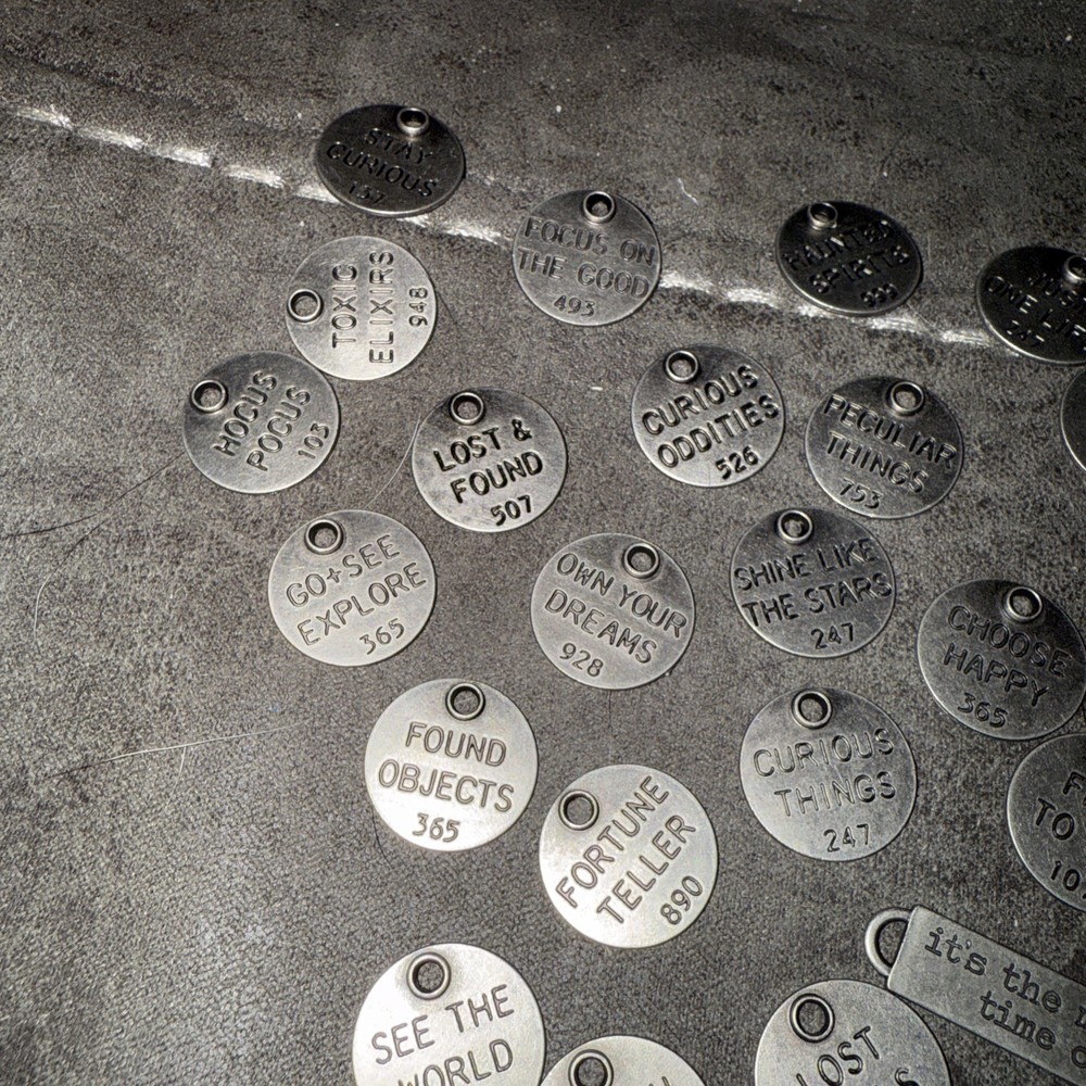 Metal Scrapbook Tags Fun Magic Explore
