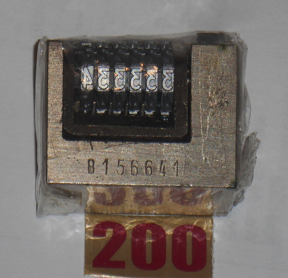 NEW letterpress numbering machine | 200