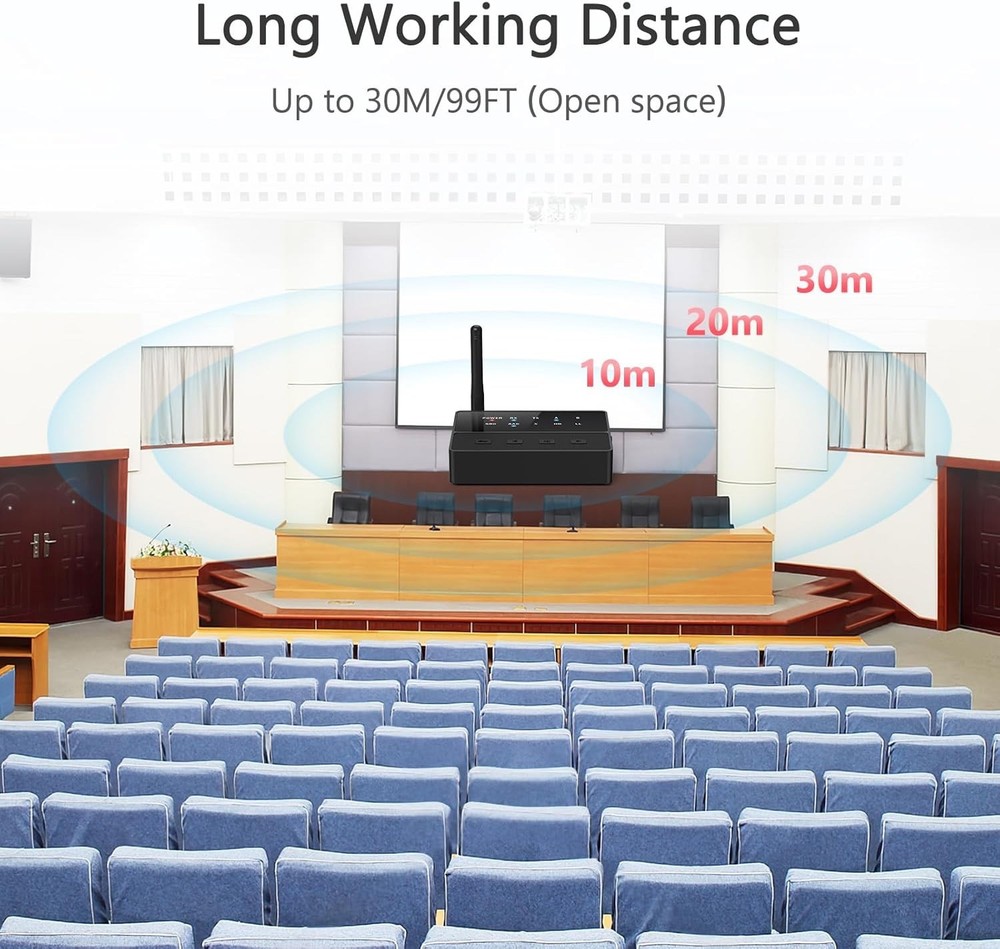 Bluetooth Transmitter Receiver AptX Low Latency Bluetooth Audio Adapt Long dista