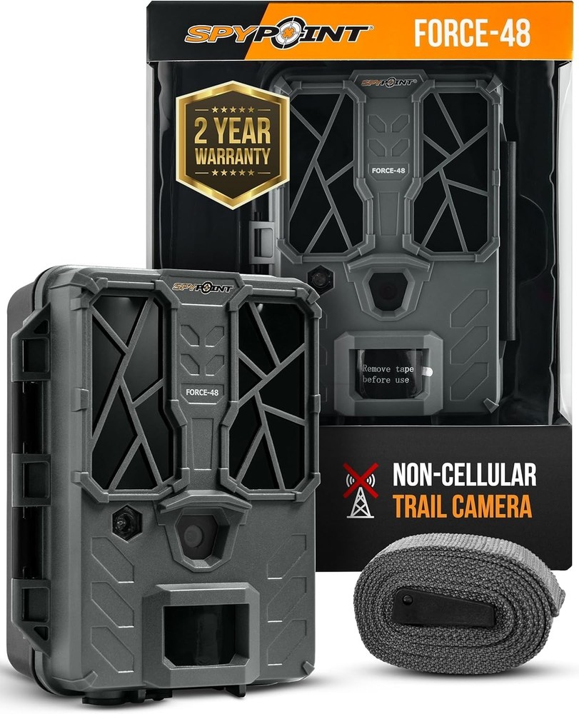 SPYPOINT Force 48MP Game Camera with LCD Screen Non Cellular